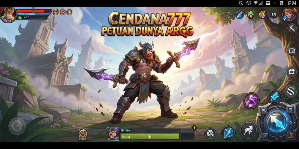 Tampilan gameplay ARPG yang memukau dan menantang di CENDANA777.