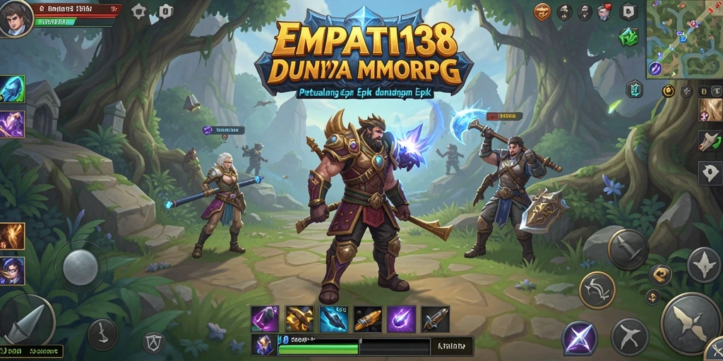 Tampilan gameplay <strong>EMPATI138</strong> yang seru dan mendebarkan dalam dunia MMORPG.