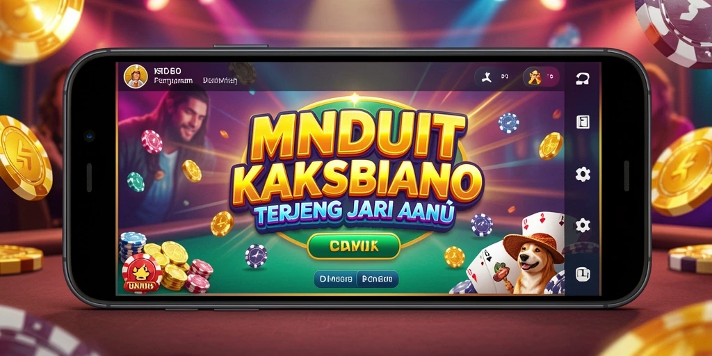 Tampilan gameplay MNDUIT yang memukau dan penuh warna.