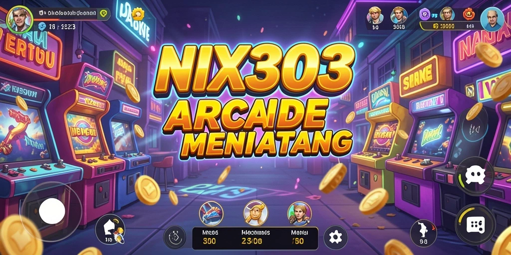 Screenshot gameplay NX303 dengan aksi arcade yang seru.