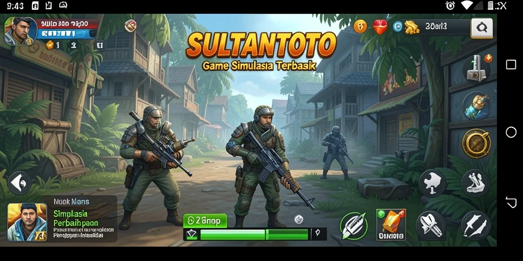 Screenshot SULTANTOTO menampilkan aksi gameplay yang seru dan interaktif.
